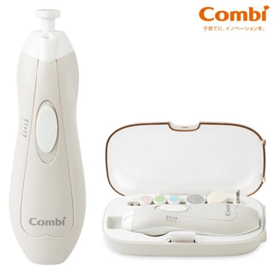 日本 Combi Nail Trimmer 親子 電動磨甲器