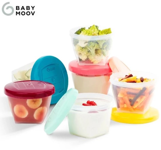 法國 Babymoov Babybols 密封食物儲存碗-M碼 180ml X 6