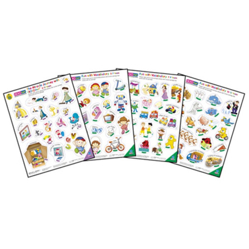 Talking Sticker Color CROCOPen Talking Stickers “Pack 1 Vocabulary” – Baby Hands
