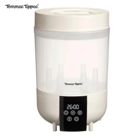 英國 Tommee Tippee 速效蒸汽消毒烘乾機 - 26分鐘徹底消毒+烘乾及新增儲存功能