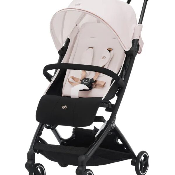 gb Pockit+ All City 手推車附有收納袋及揹帶 - 月亮白