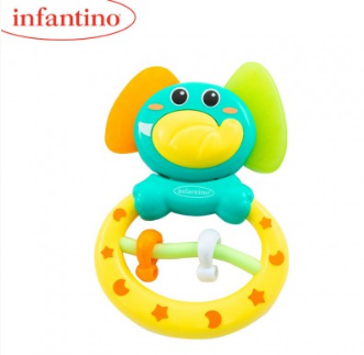 美國 infantino 小笨象造型牙膠