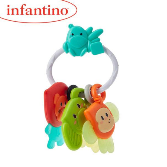美國 infantino 森林動物牙膠