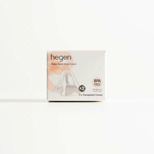 Hegen 透明奶嘴蓋(兩個裝)