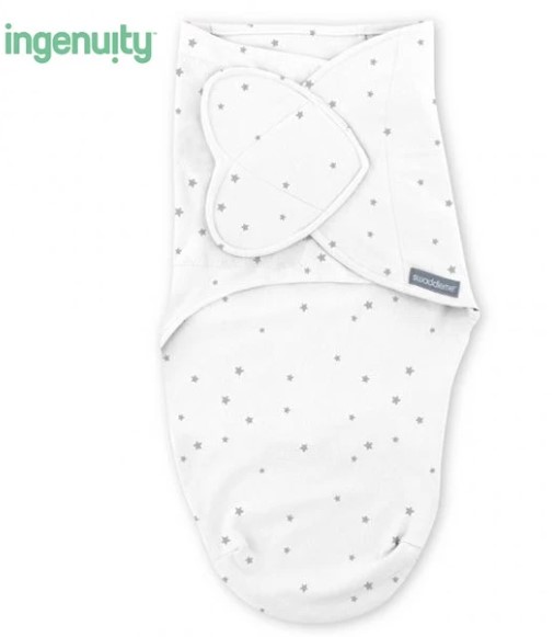 Ingenuity SwaddleMe 可調式純棉包巾/ 第一階 S/M 星星
