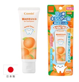 日本 Combi Teteo幼童牙膏-橙味
