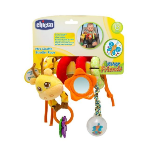 Chicco 長頸鹿太太手推車活動繩