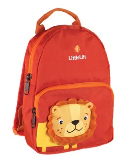 英國LittleLife 學行防走失安全繫帶背包/ 獅子