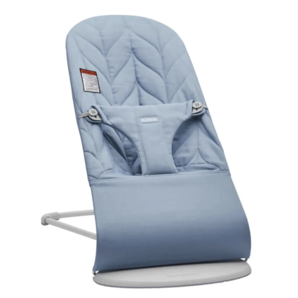 BabyBjorn Bouncer Bliss - Woven, Petal Quilt - Blue