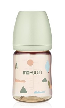 Moyuum - PPSU 寬口防漲氣奶瓶170ml（綠色）