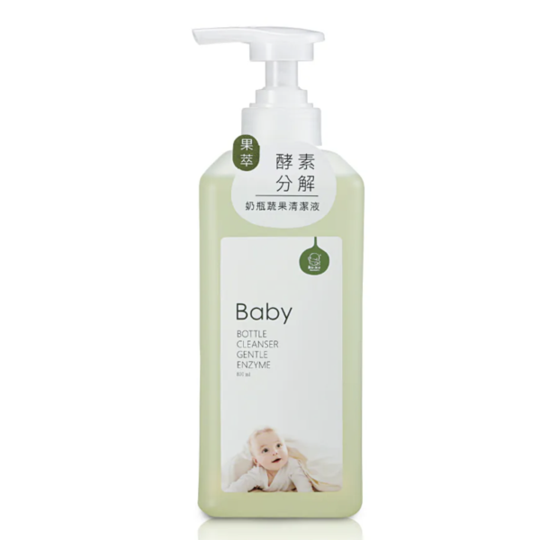 KUKU 果萃高分解酵素奶瓶蔬果清潔液 800ml