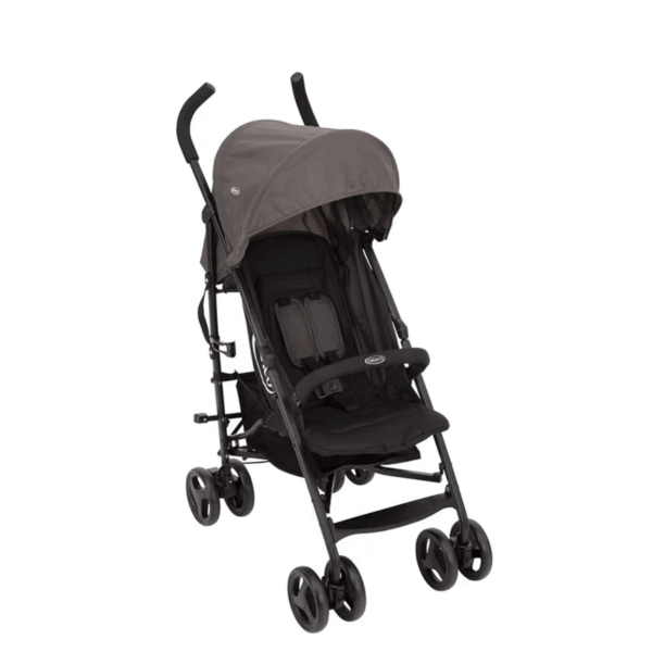 GRACO TRAVELITE™ 輕量初生嬰兒手推車-灰黑