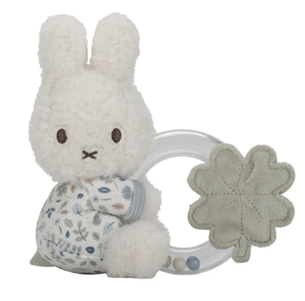 Tiamo 嬰兒布質易握搖鈴/ Miffy 幸運藍
