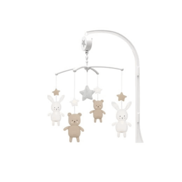 Jabadabado Musical Mobile - Teddy & Bunny