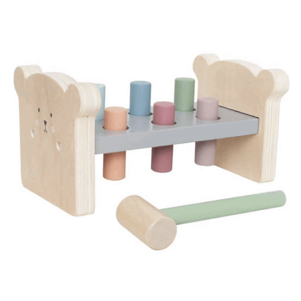 Jabadabado Hammer Peg Teddy
