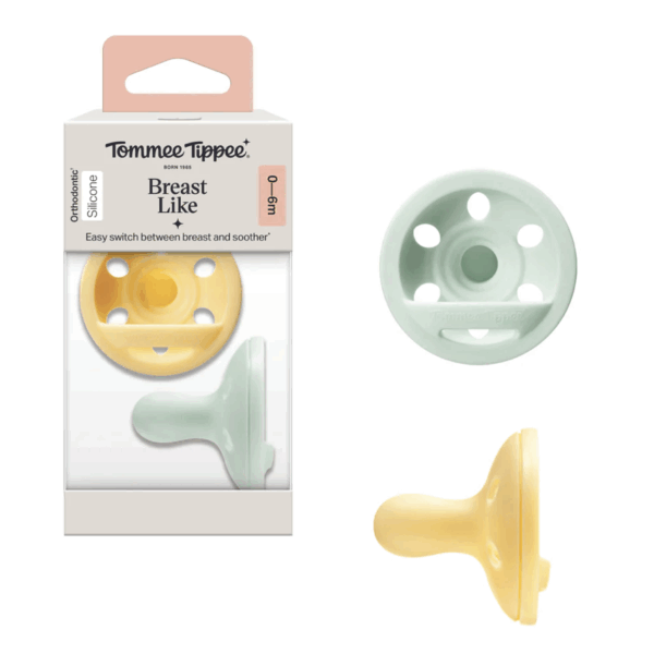Tommee Tippee 0-6個月仿乳型安撫奶嘴 (2個裝)
