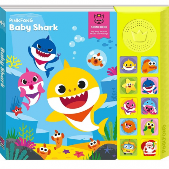 Pinkfong x Baby Shark 唱歌發聲書