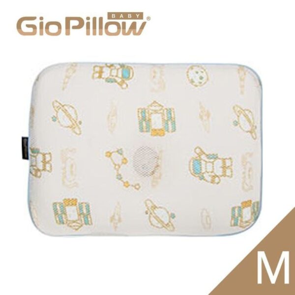 Gio Pillow 超透氣護頭型 嬰兒枕頭-M碼 (宇宙人)