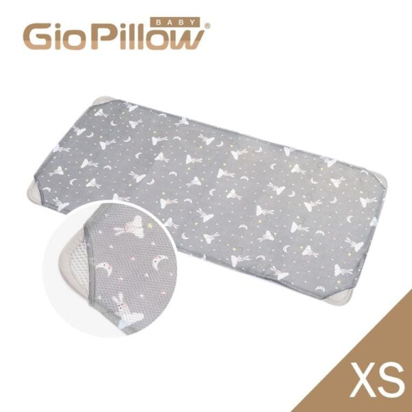 GIO 二合一超透氣有機棉床墊 XS (月亮兔)