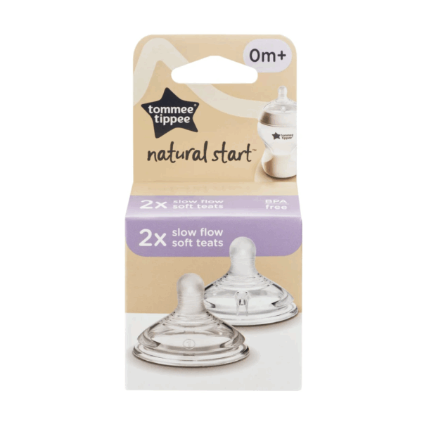 Tommee Tippee  Natural Start 超柔軟奶嘴 -慢流量