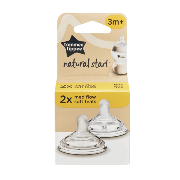 Tommee Tippee  Natural Start 超柔軟奶嘴 -中流量