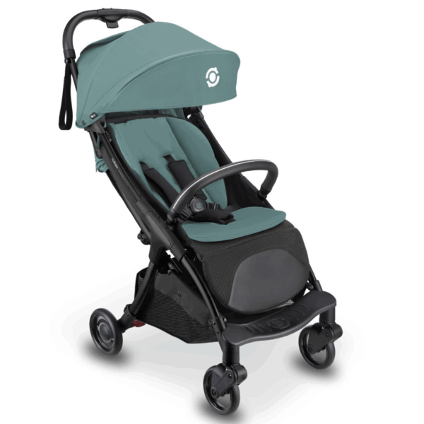 Globber 高樂寶 Stroll Lite 可摺疊嬰兒車(0-4歲)-Teal Grey