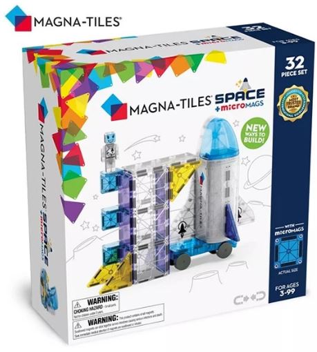 Magna-Tiles 磁力積木-太空 32片