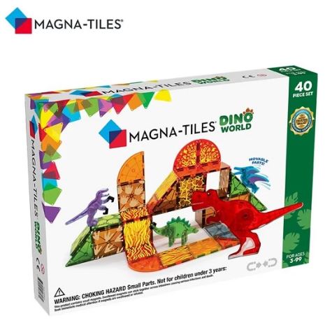 Magna-Tiles 磁力積木-恐龍世界 40片