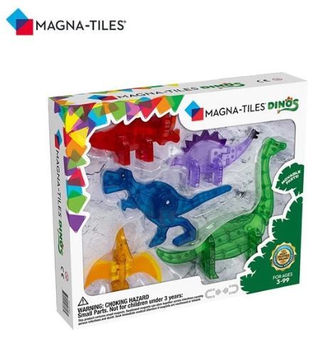 Magna-Tiles 磁力積木-恐龍世界 5件裝