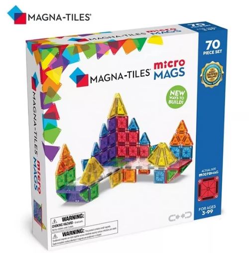 Magna-Tiles 磁力積木-MicroMAGS 70片