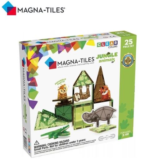 Magna-Tiles 磁力積木-森林動物 25片