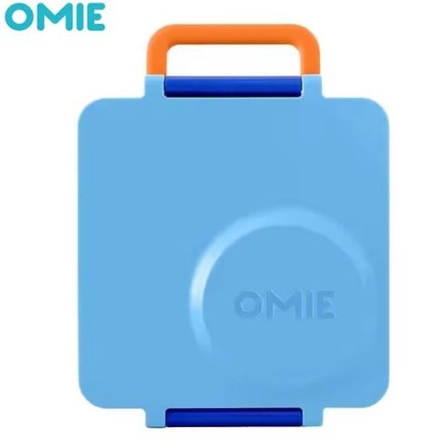 Omiebox 保冷保熱三層防漏餐盒 V2-藍色