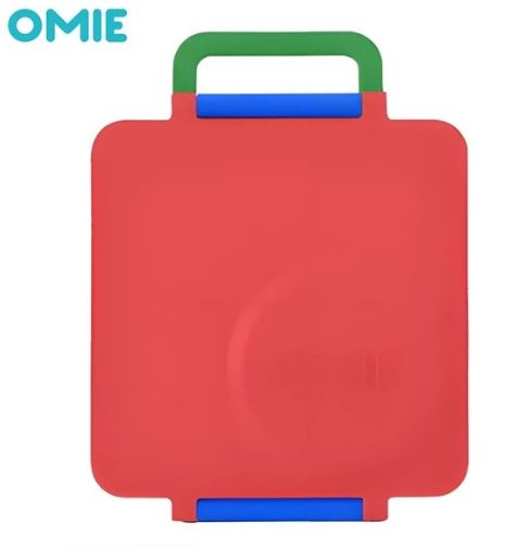 Omiebox 保冷保熱三層防漏餐盒 V2-紅色