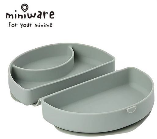 美國Miniware 摺疊矽膠餐盒-挪威森林