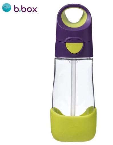 澳洲b.box Tritan 兒童吸管水樽-450ml Passion Splash