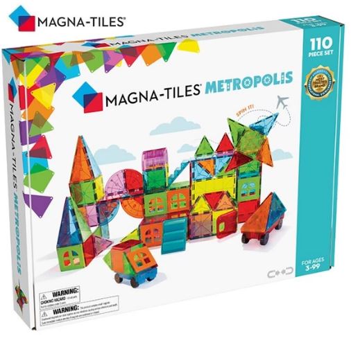 Magna-Tiles 磁力積木-大城市 110片