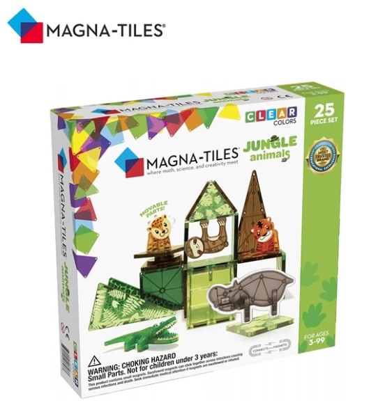 Magna-Tiles 磁力積木-森林動物 25片