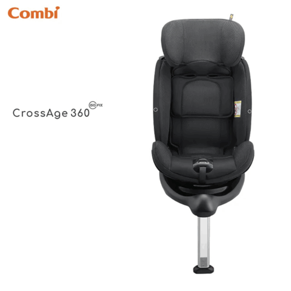 Combi CrossAge 360 SL ISOFIX 成長型汽車安全座椅 (R129 I-size) (初生至10歲)-黑色