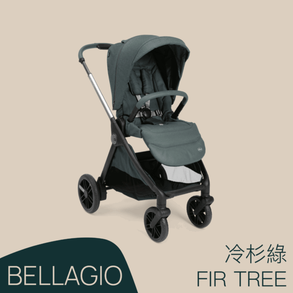 Chicco Bellagio 雙向手推車-冷彬綠