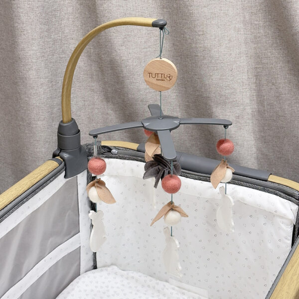 Tutti Bambini CoZee Mobile 系列床上轉玩具 灰