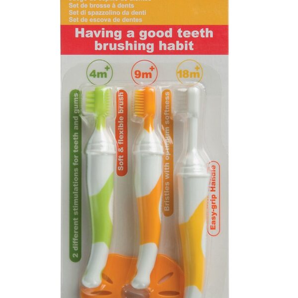 日本 Combi 分階段套裝幼兒牙刷