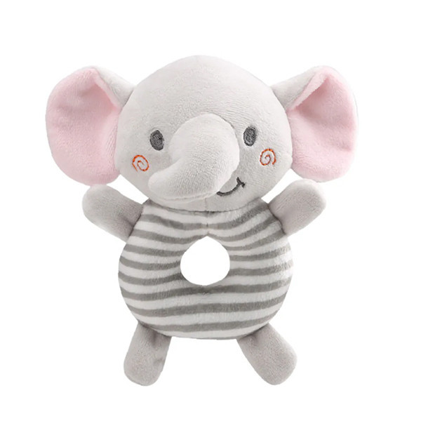 OceanBaby嬰兒安撫手搖玩具-大耳粉象