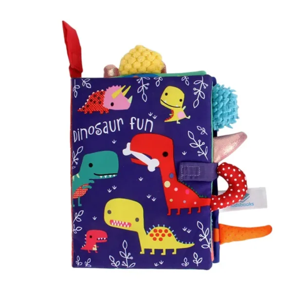 OceanBaby觸覺認知尾巴布書-恐龍世界