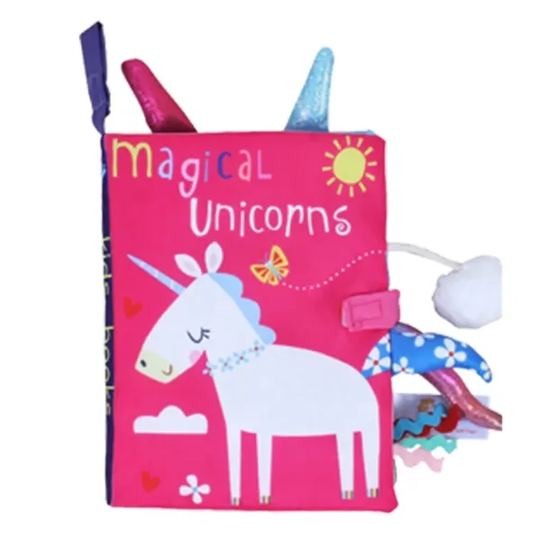 OceanBaby觸覺認知尾巴布書-天馬行空