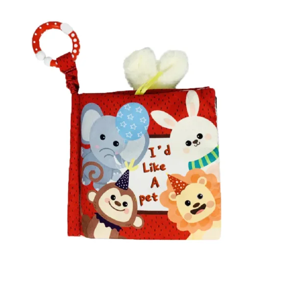 Ocean Baby互動感知布書-歡樂森林