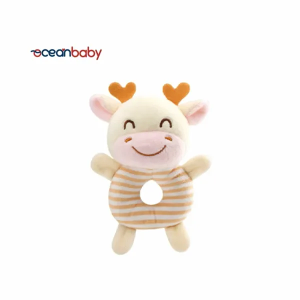 OceanBaby嬰兒安撫手搖玩具-小鹿愛心