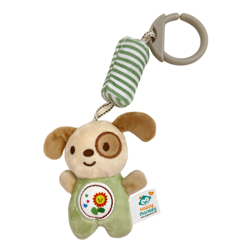 Ocean Baby微笑動物嬰兒床鈴-黑眼狗狗