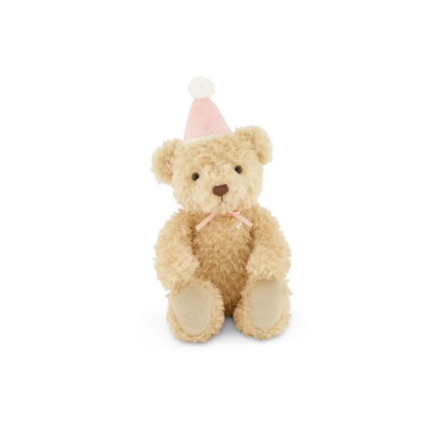 Snuggle Bunnies Birthday Arthur 小熊安撫玩偶 30CM 粉色