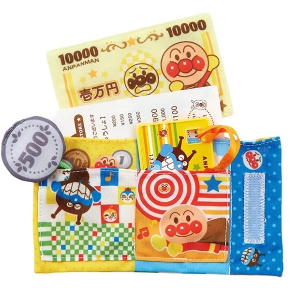 Anpanman 麵包超人 趣味布製遊戲錢包