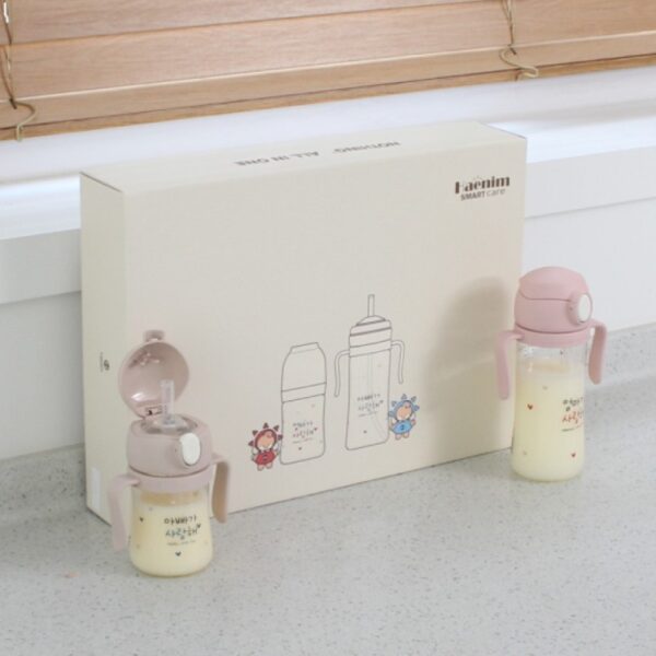 喜臨防脹氣PPSU寬口奶瓶套裝